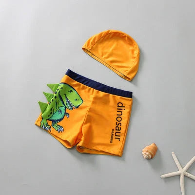 Premium polyester fiber boy boxer shorts with Tyrannosaurus Rex and Dinosaur patterns for comfortable, stylish underwear
