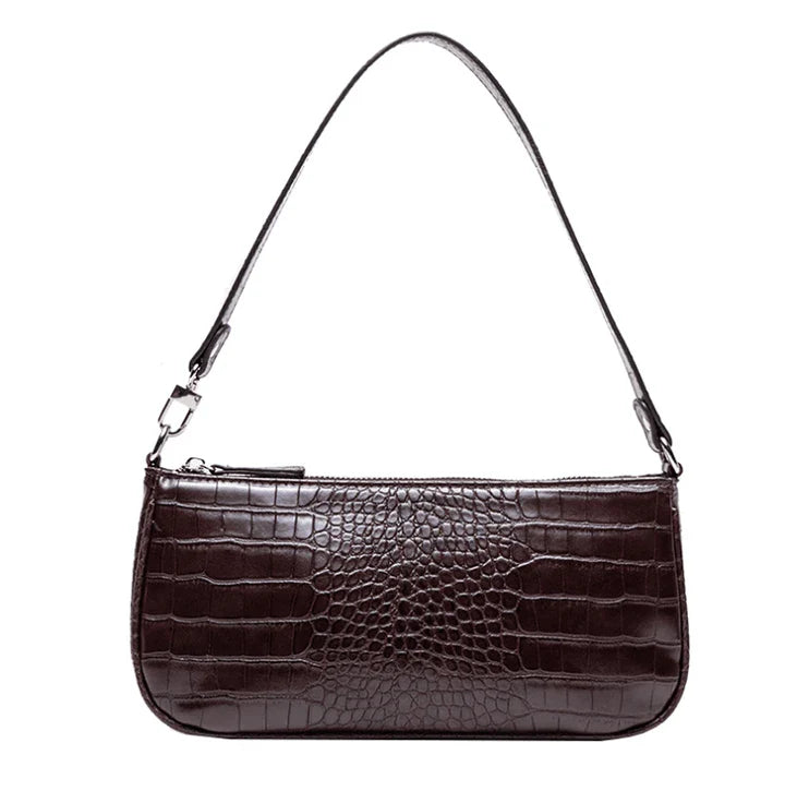 Trendy celebrity-inspired hand bag made of premium PU leather with a stylish animal print design