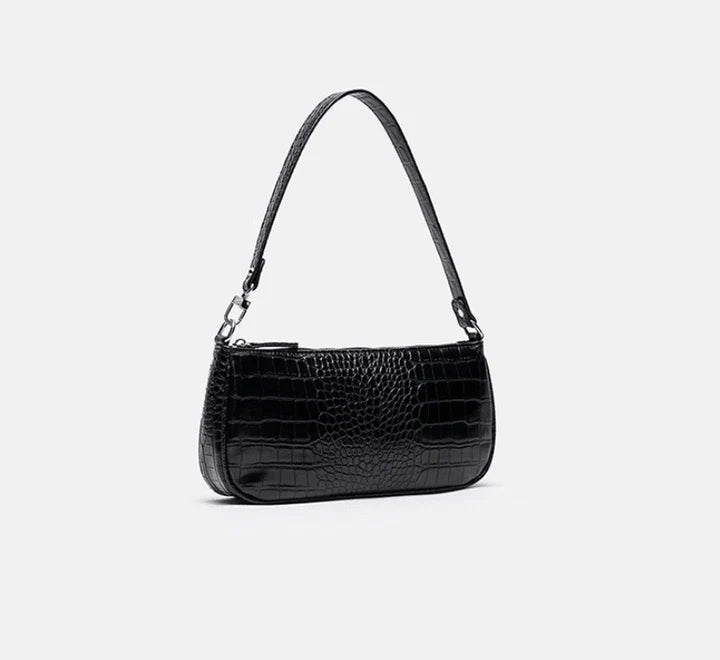 Trendy celebrity-inspired hand bag made of premium PU leather with a stylish animal print design