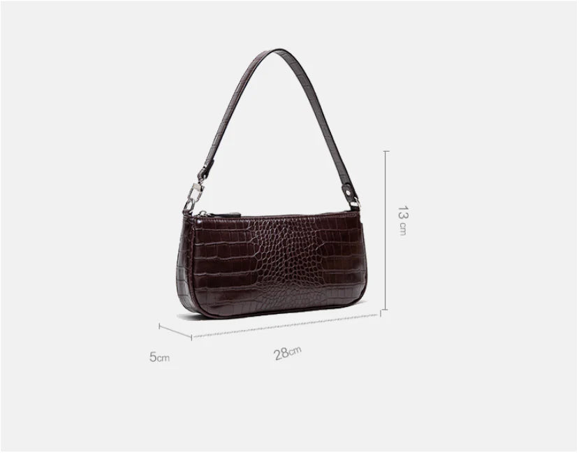 Trendy celebrity-inspired hand bag made of premium PU leather with a stylish animal print design