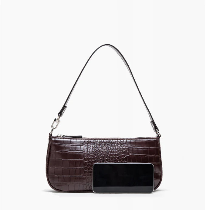 Trendy celebrity-inspired hand bag made of premium PU leather with a stylish animal print design