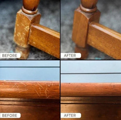 Fix It Wood Scratch Repair Spray - Instantly conceal scratches, nicks, and discoloration on wood furniture, floors, and more