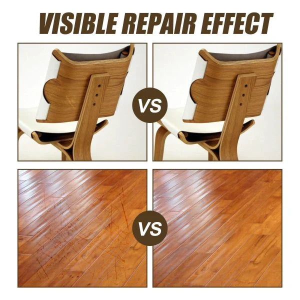 Fix It Wood Scratch Repair Spray - Instantly conceal scratches, nicks, and discoloration on wood furniture, floors, and more