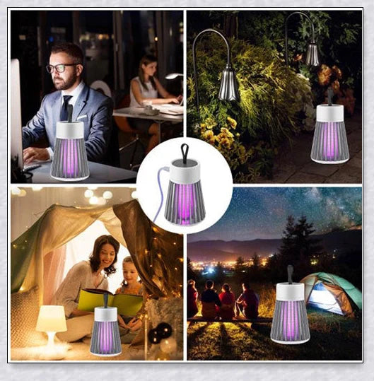 Mosquito Repelling LED Light - Portable, Powerful UV Device to Eliminate Mosquitoes and Enjoy Outdoor Activities Hassle-Free