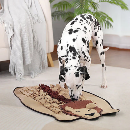 Interactive Dog Snuffle Mat - Engage Your Dog's Senses with This Durable, Non-Slip Feeding Pad