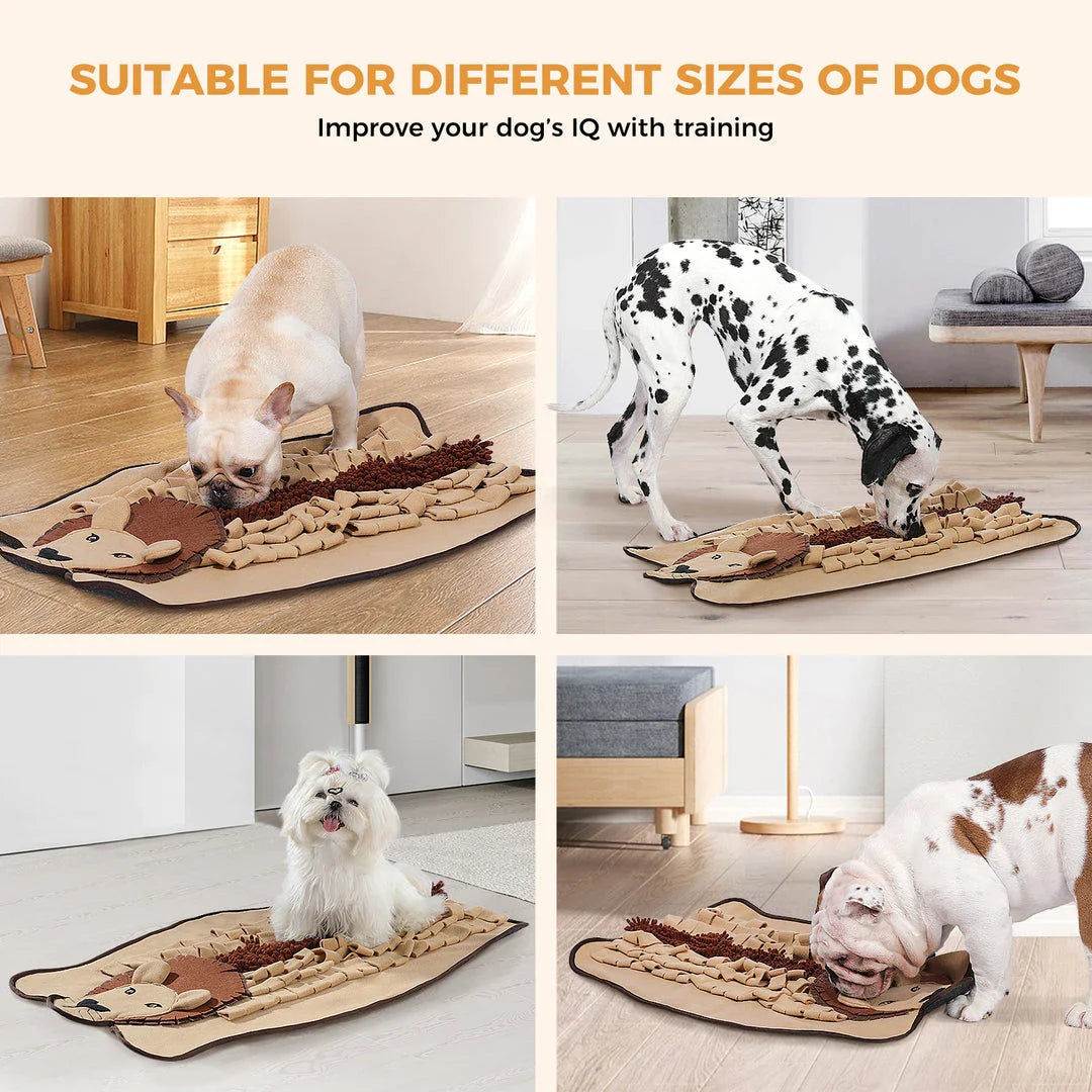 Interactive Dog Snuffle Mat - Engage Your Dog's Senses with This Durable, Non-Slip Feeding Pad