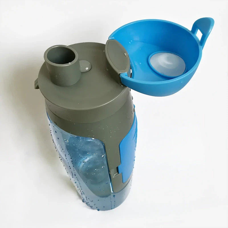 Secure Stash Water Bottle with Hidden Compartment for Storing Valuables, Durable Leak-Proof Design, Suitable for Commuting, Travel, and Outdoor Activities