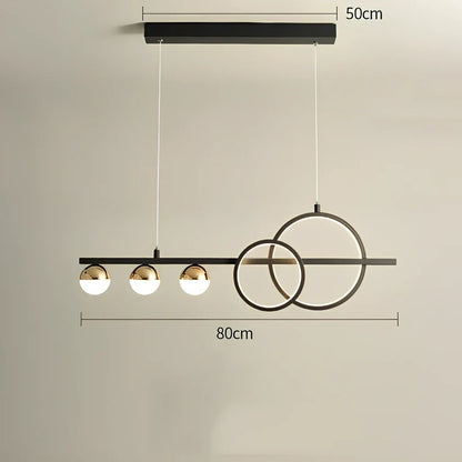 Rectangular aluminium ceiling lamp in black or gold with remote control for dimming and colour adjustment