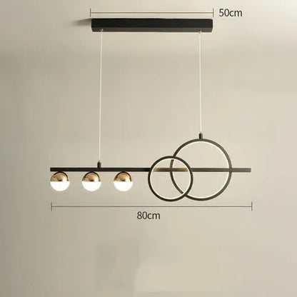 Rectangular aluminium ceiling lamp in black or gold finish, with remote control for dimming, sizes 80cm 95cm 120cm