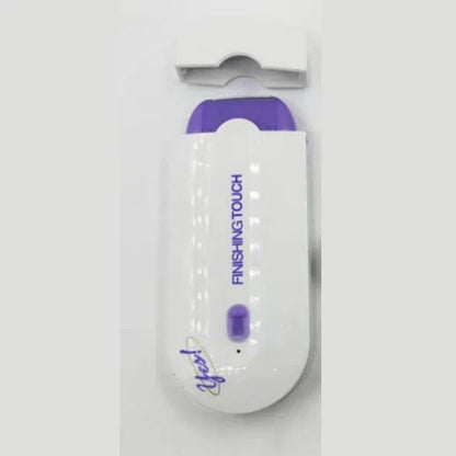 Cordless electric hair remover for smooth, hair-free skin on face, legs, and other areas
