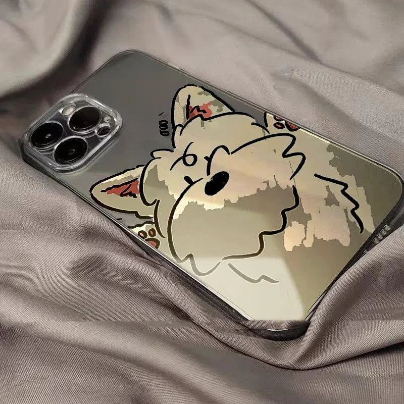 Cartoon Cute Puppy Phone Case Transparent Silicone Soft Cover for iPhone 14 Pro Max 14 Plus 13 Mini 13 Pro Max 12 Mini 12 Pro Max 11 Pro Max XS Max XR iPhone 8 Plus 7 Plus 6s Plus