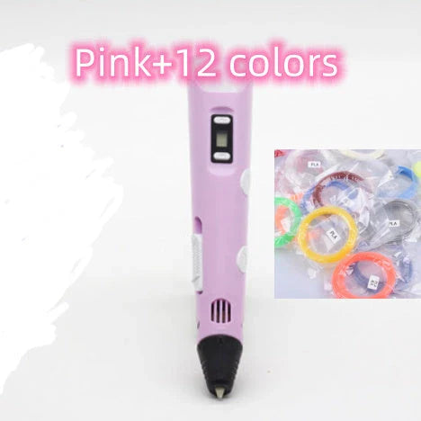 Versatile 3D Art Pen for Creative Painting and Drawing - Unleash Your Artistic Potential with Vibrant Colors and Precise Control