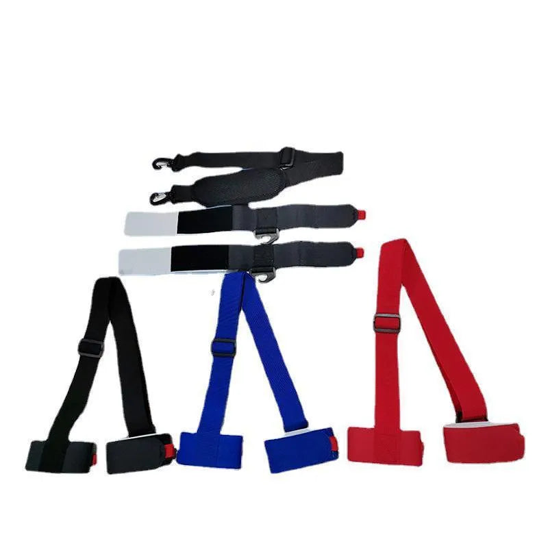 Adjustable double-board skiing bandage shoulder strap in a choice of colours.