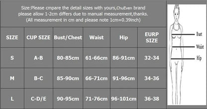 Red printed women's split swimsuit with nylon fabric for swimming and water sports