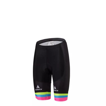 Men's Summer Cycling Kit in White and Black with moisture-wicking fabric