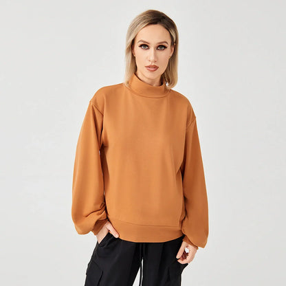 Ultra-soft women's fleece sweatshirt in various colors for stylish comfort