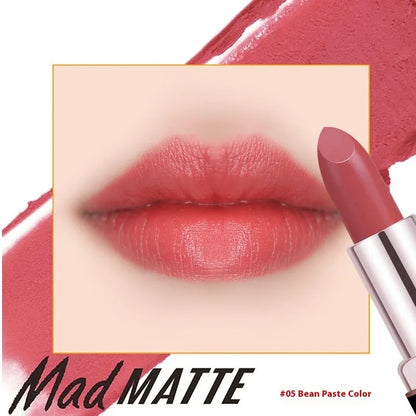 Fey Beauty Cameo Brown nude moisturising lipstick bullet and case.