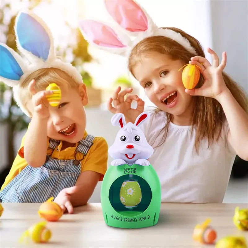 Easter egg decoration kit for kids with sound and light features, safe and non-toxic