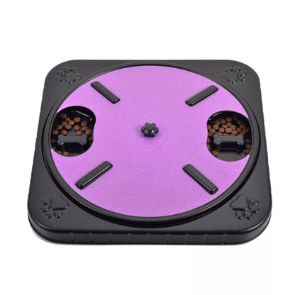 360 Rotating Cat Dog Scratch Board with Treats for Nail Trimming in multiple colors
