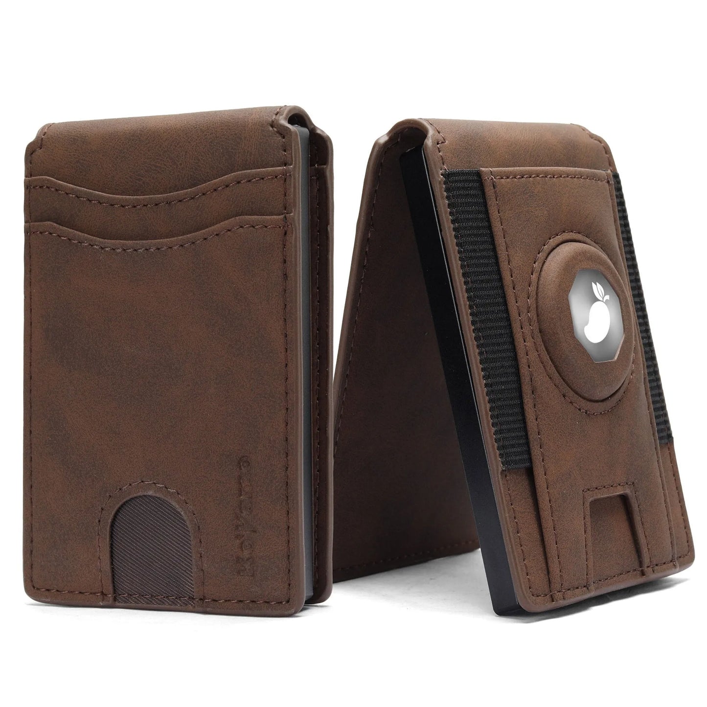 Men's RFID blocking card holder wallet in microfiber available in three colours