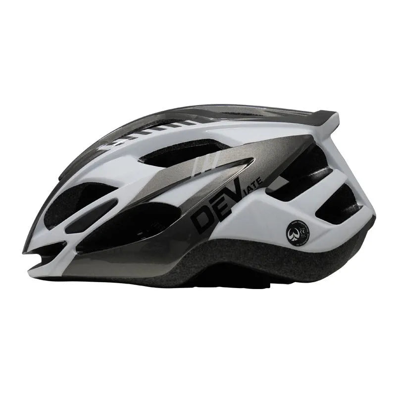 Adult plus size cycling helmet in size L with ultra-light breathable construction
