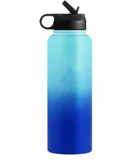 Premium stainless steel insulated water bottle in various colors, perfect for outdoor activities and hydration