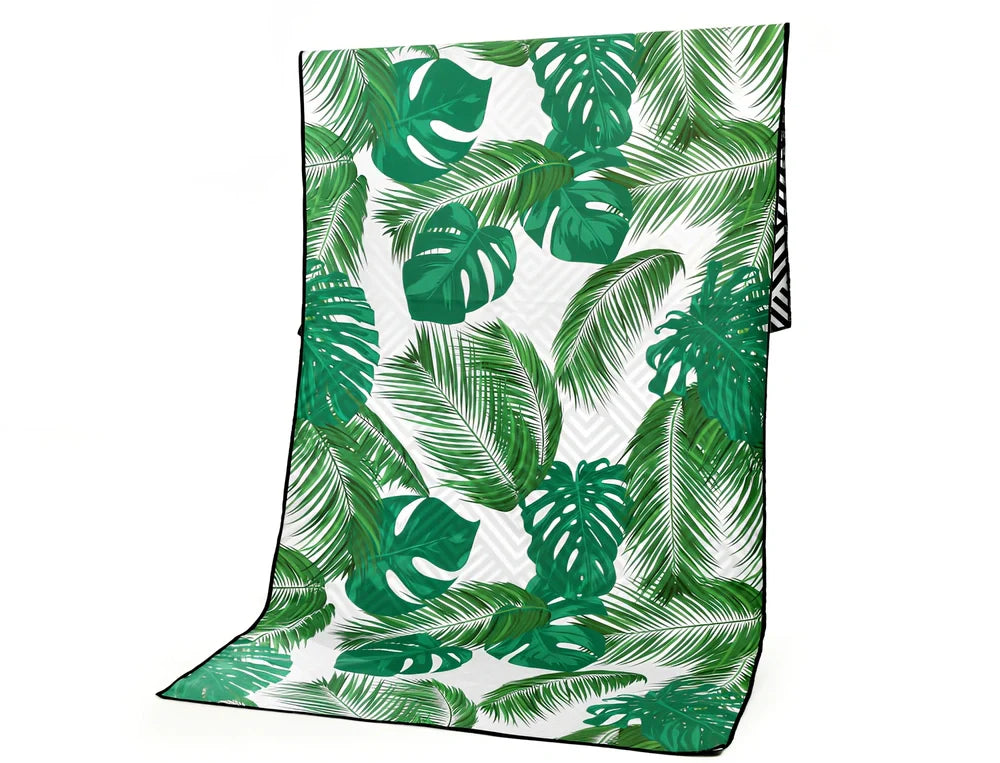 Superfine fibre beach towel in various colours, 175x75cm size, 280g lightweight for travel and outdoor sports