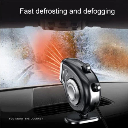 Powerful car heater with dual-function defrosting and warming capabilities for year-round driving comfort