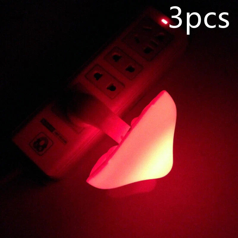 Cozy Bedroom LED Night Light with Motion Sensor - Warm, Energy-Efficient Lighting for Relaxation