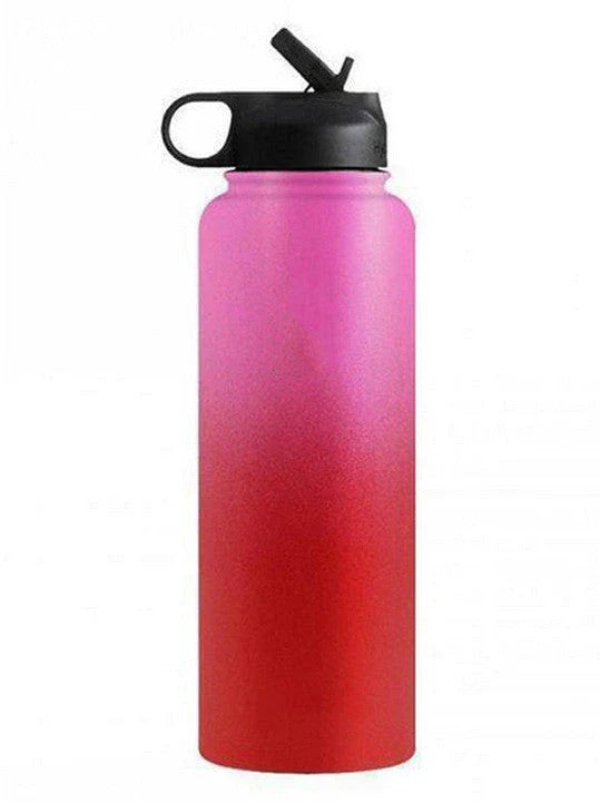 Premium stainless steel insulated water bottle in various colors, perfect for outdoor activities and hydration