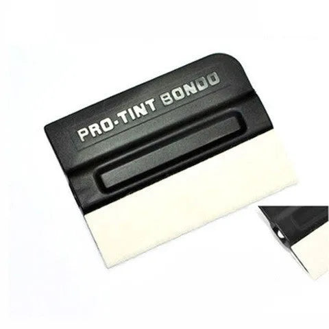 Car film scraper tool with four texture options for vinyl wrap and window tint removal
