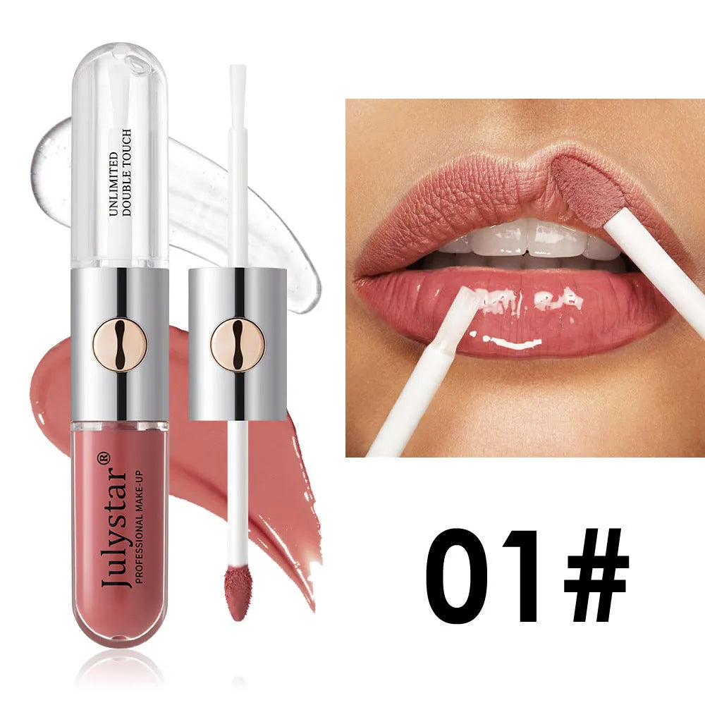 6ml tube of women's moisturising lip gloss available in nine colour styles