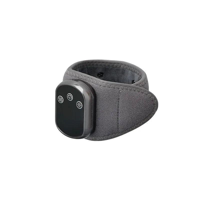 Rechargeable hand massager with timing function for wrist ankle knee neck therapy