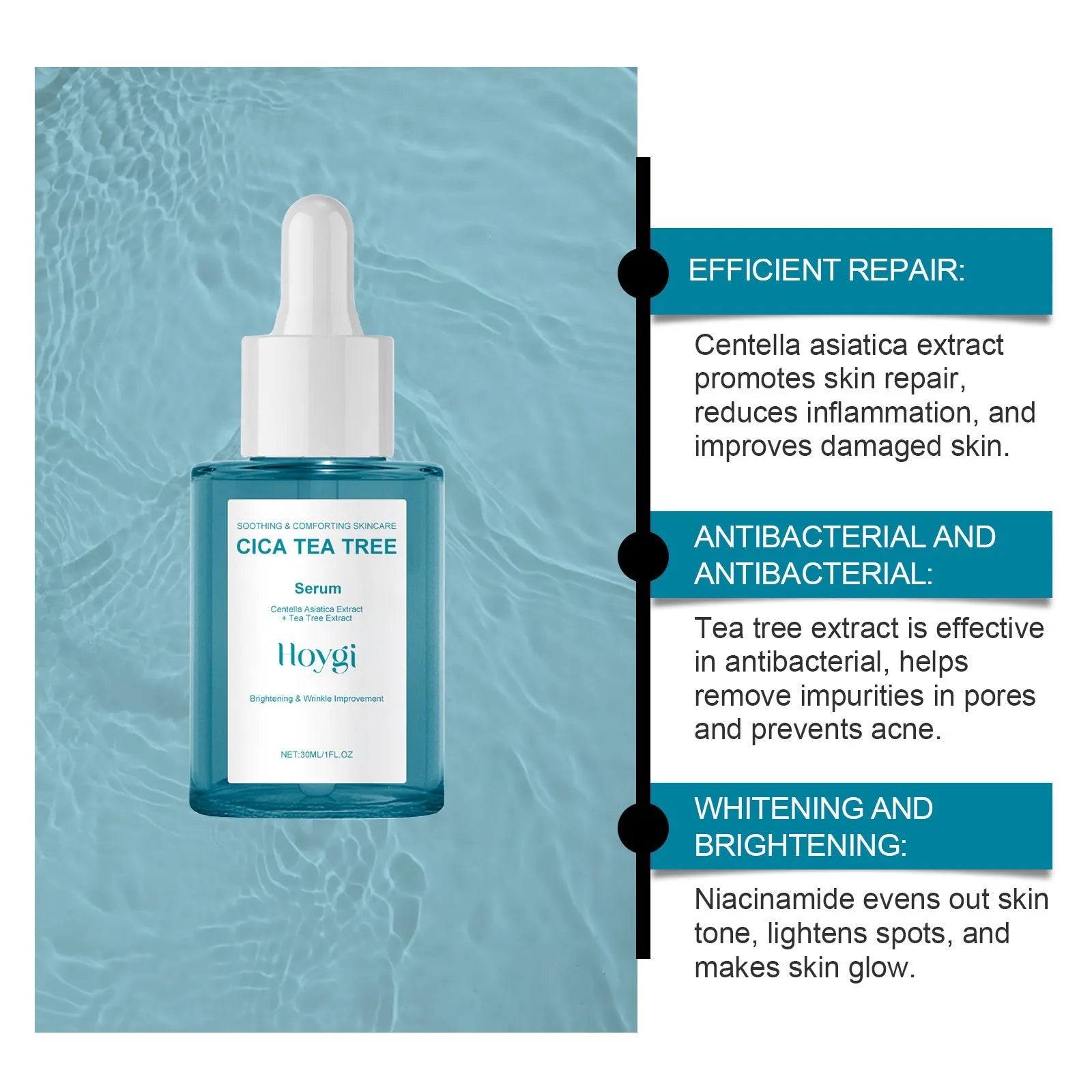 Centella Asiatica Firming Care Solution 30ml nursing solution in pump bottle packaging