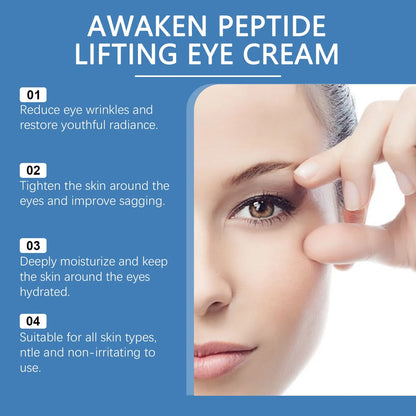 Viareline Collagen Firming Eye Cream in a 15g white jar.