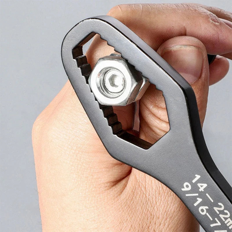 Hhomeenjoy Versatile Dual-Headed Wrench for Household Tasks