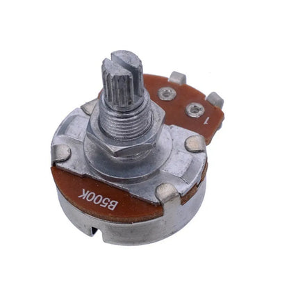 Metal electric guitar potentiometer knob with resistance options A250K A500K B250K B500K