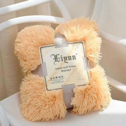 European style coral fleece blanket in various colors and sizes for cozy warmth and elegant decor