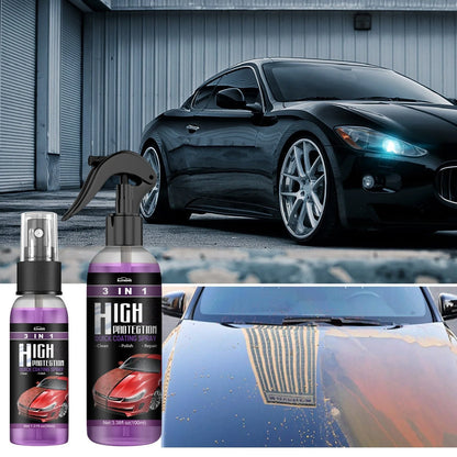 3 In 1 High Protection Fast Car Paint Spray Automatic with durable PE material for long-lasting paint protection