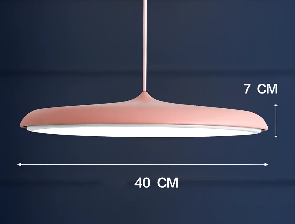 Nordic modern iron LED chandelier with fish-shaped design and adjustable 1.2m height