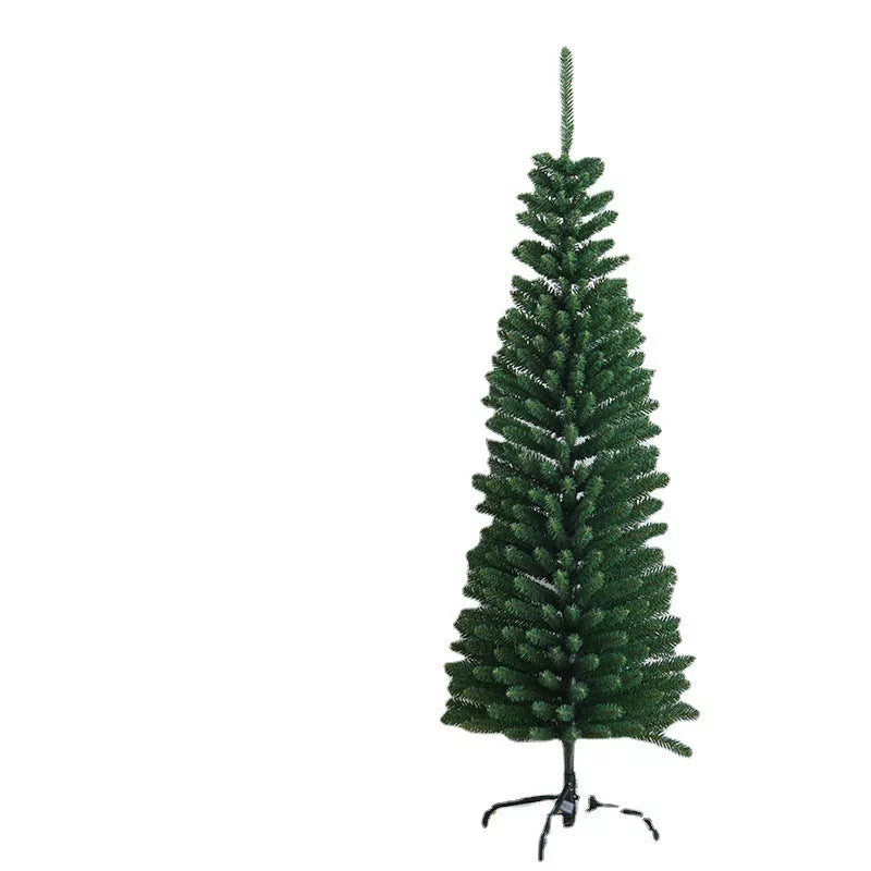 1.2 m green PVC Christmas tree decoration for festive holiday season