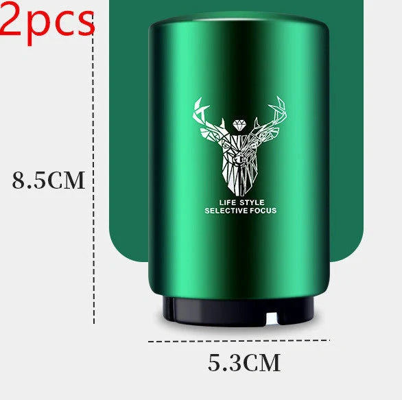 Stainless steel automatic beer bottle opener with one-hand operation