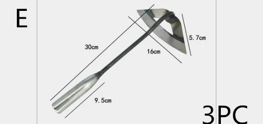 Premium Manganese Steel Garden Hoe - Durable and Versatile Gardening Tool