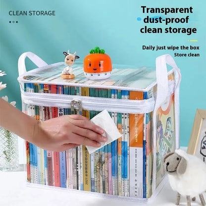 Black or white foldable buggy bag with transparent panels and 24-litre capacity