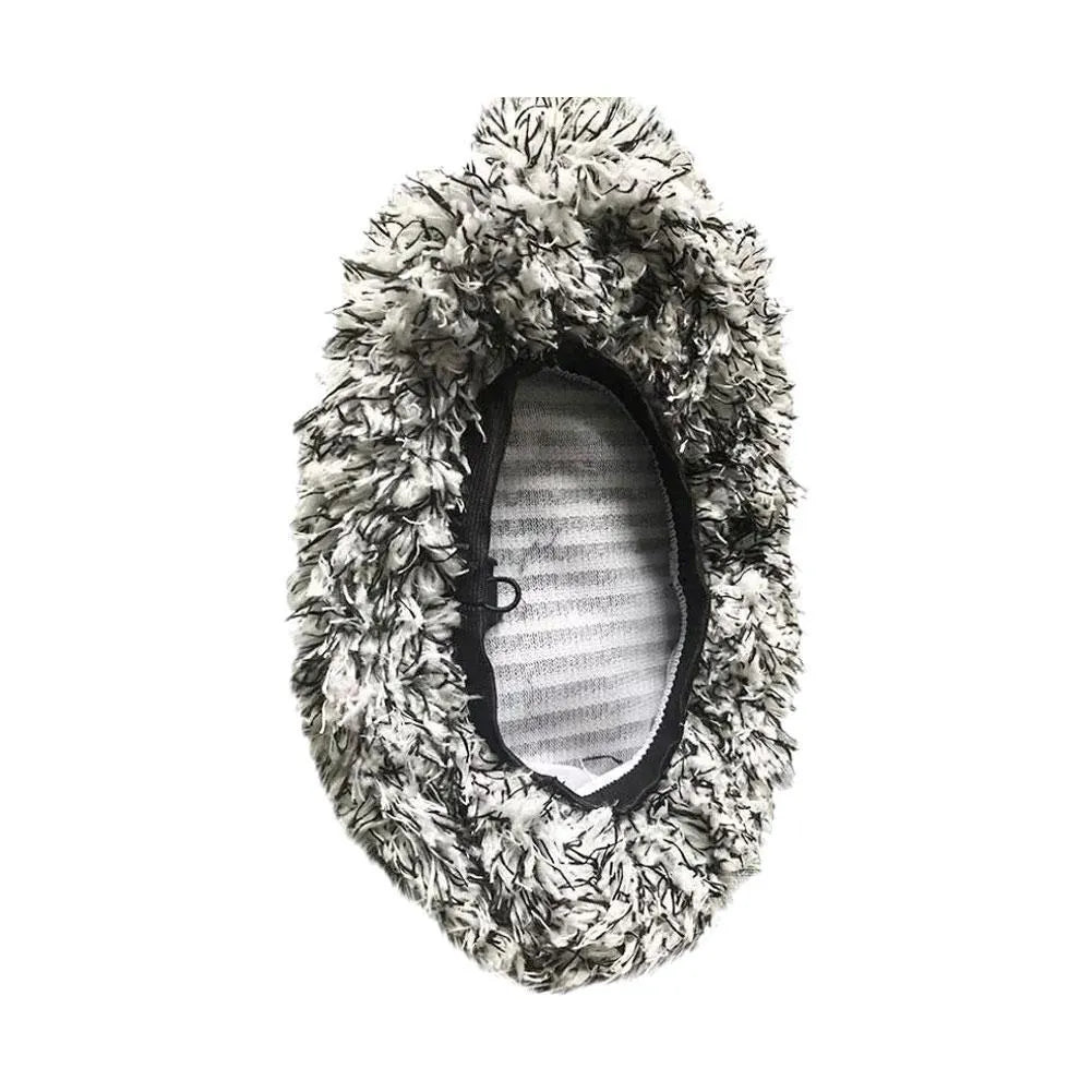 Replacement cloth cover for car long handle brush in four colour variations