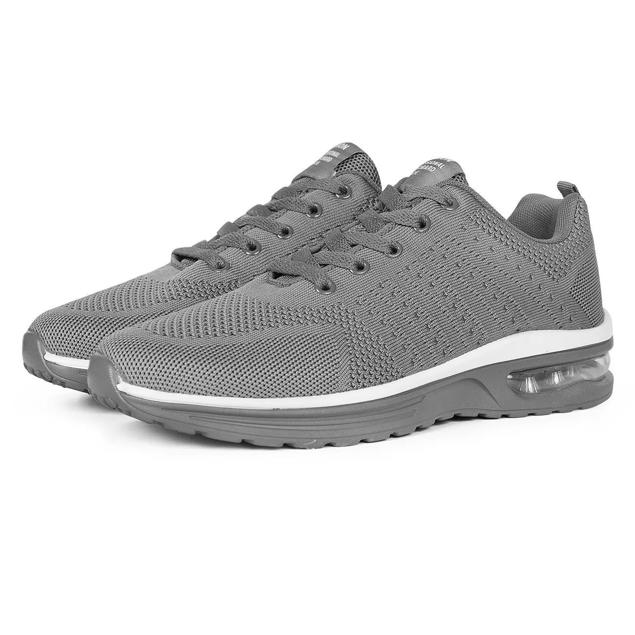 Casual Flyknit running shoes with mesh uppers and PU sole in various colours