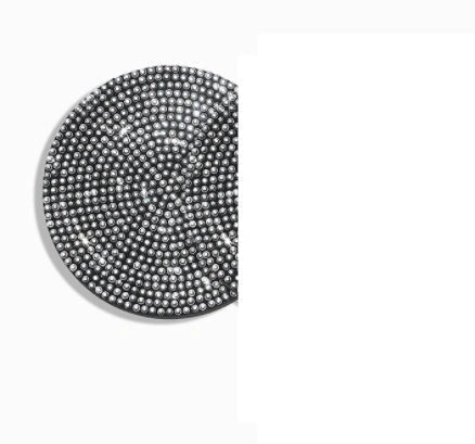 Universal Anti-Slip Silicone Cup Holder Insert with Crystal Rhinestones for Cars