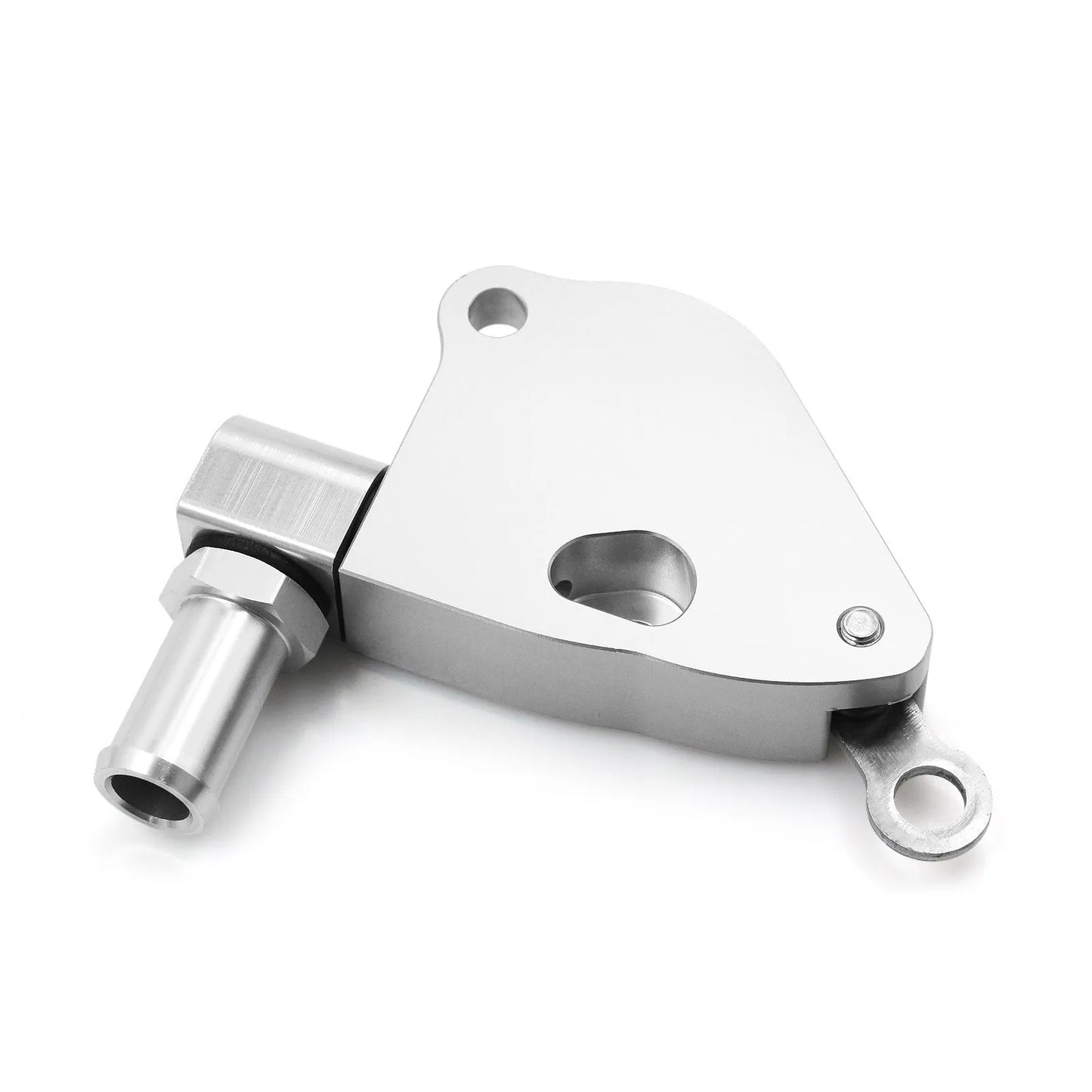 Aluminium alloy intake manifold coolant adapter for Honda K20 and K24 engines