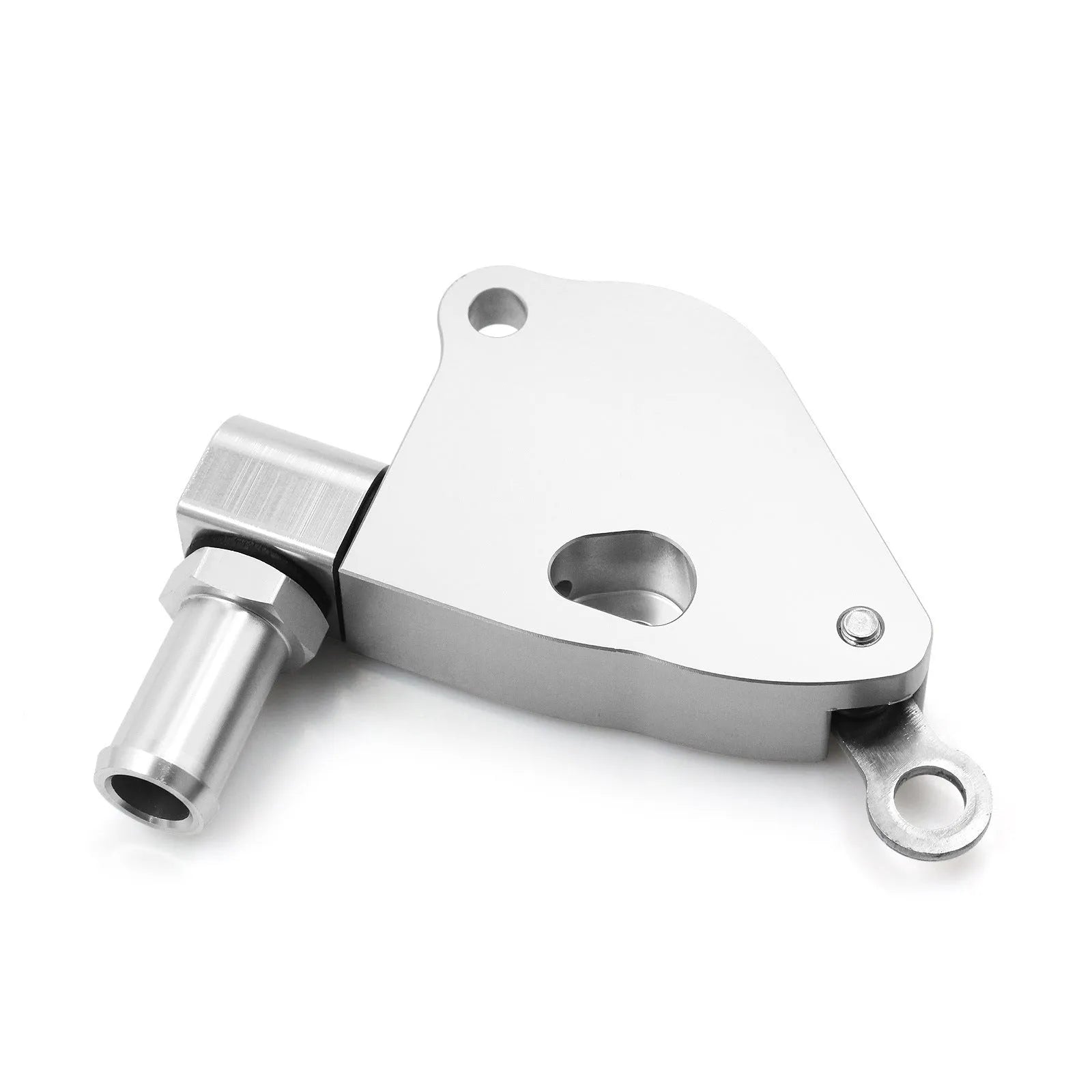 Aluminium alloy intake manifold coolant adapter for Honda K20 and K24 engines