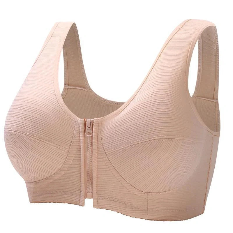 Luxurious underwire plus size bra in various colors and sizes, featuring breathable cotton fabric and customizable fit